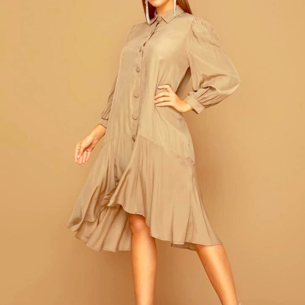 🦋NEW🦋ASYMMETRICAL SHIRT DRESS🦋